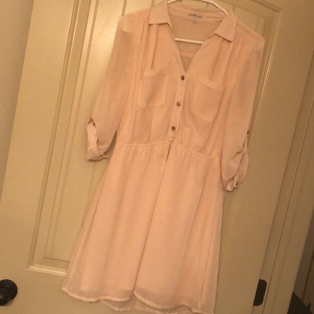 Light pink dress- only worn twice